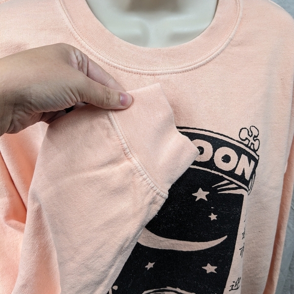 Nasty Gal Soft Fleece Sweatshirt Sz M - Picture 8 of 10